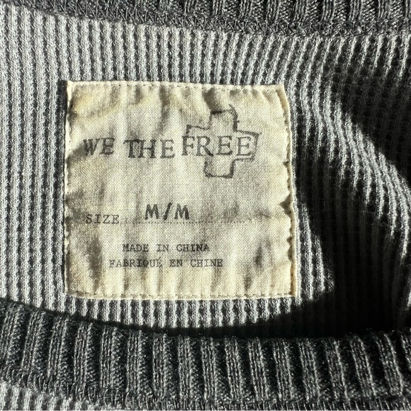FREE PEOPLE We The Free Freedom Thermal Top, Size Medium - Picture 5 of 7